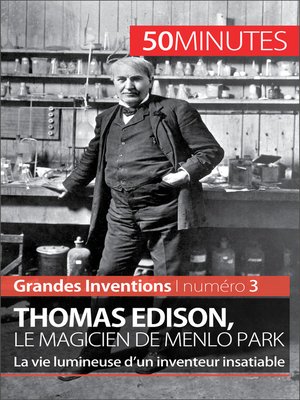 cover image of Thomas Edison, le magicien de Menlo Park
